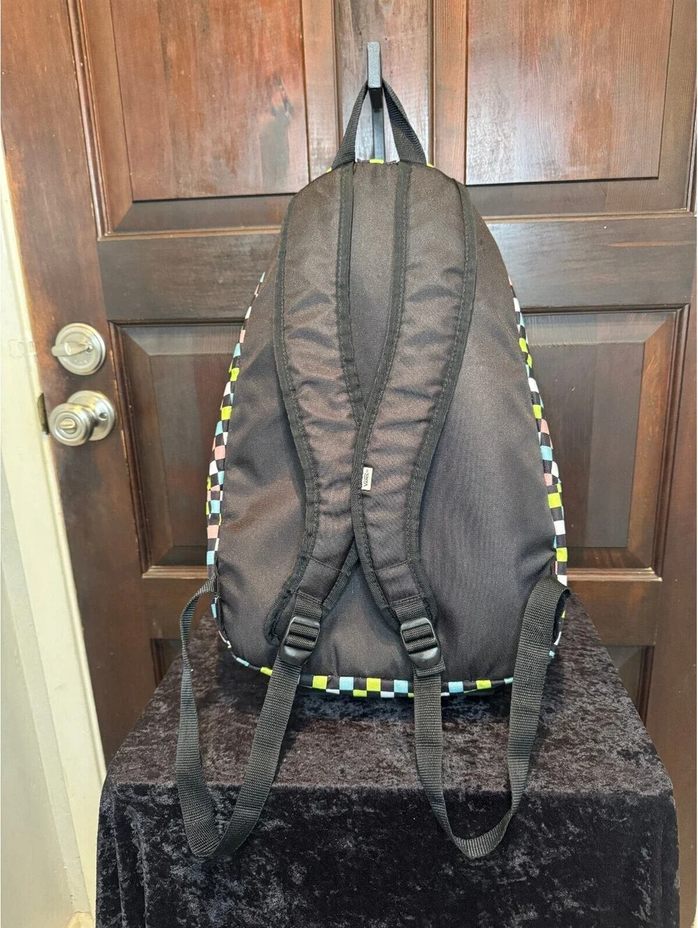 Vans Multicolor Checkerboard Backpack - Picture 4 of 8